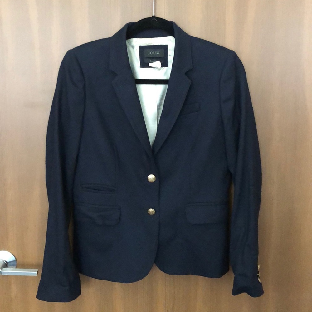 J.Crew School Boy Blazer Navy Blue